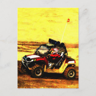 ATV Rider - Alle Gelände Extreme Motorsports Postkarte