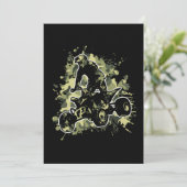 ATV Rider Camouflage Quad Bike Einladung (Stehend Vorderseite)