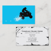 atv: Schmutzspur Visitenkarte (Vorne/Hinten)
