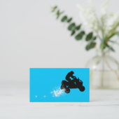 atv: Schmutzspur Visitenkarte (Stehend Vorderseite)