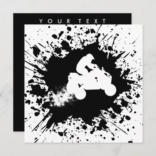 atv splatz einladung (Vorne/Hinten)