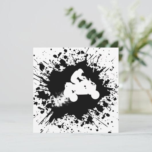 atv splatz einladung (Stehend Vorderseite)