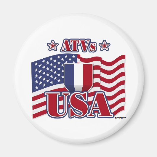 ATV USA MAGNET (Vorne)