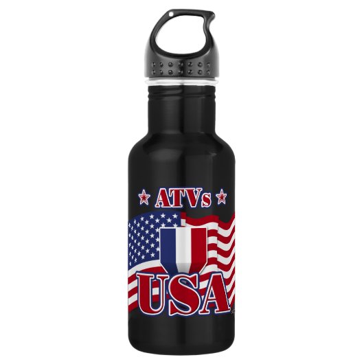 ATV USA TRINKFLASCHE (Vorderseite)