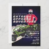 ATV UTV Offroad Abenteuer Extreme Sports Car Club Einladung (Vorderseite)