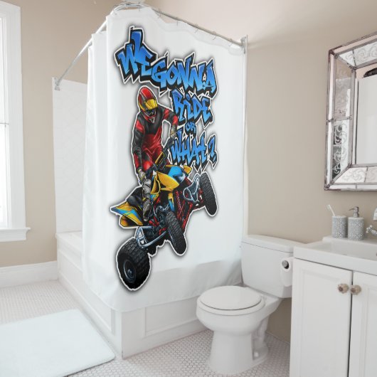 ATV - Wir fahren oder was? Duschvorhang (Beispiel)