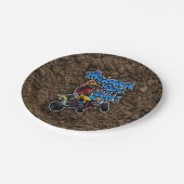 ATV - Wir fahren oder was? Pappteller (Schrägansicht)