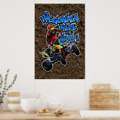 ATV - Wir fahren oder was? Poster (Küche)