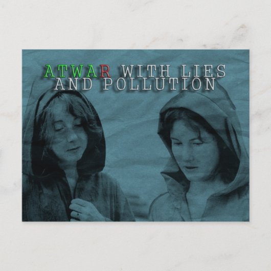 ATWAR mit LIES-Postkarte Postkarte (Vorderseite)