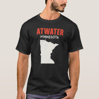 Atwater Minnesota USA Staat America Travel Minneso T-Shirt