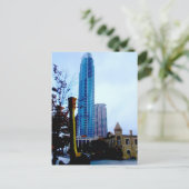 ATX Downtown mit Gitarre Postkarte (Stehend Vorderseite)