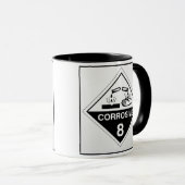 ÄTZENDER KAFFEE TASSE (VorderseiteRechts)