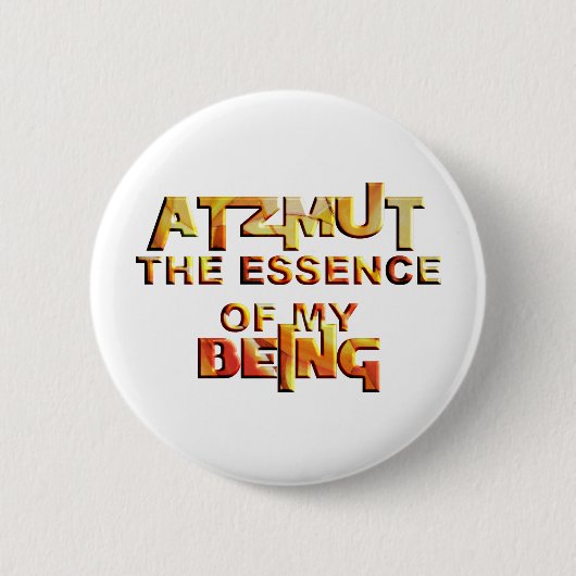 Atzmut Button (Vorderseite)