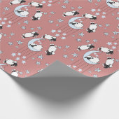 Ätzpapier für Schafe 2 Geschenkpapier (Ecke)