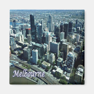AU049 MELBOURNE, Australien, Ozeanien, Kühlschrank Magnet