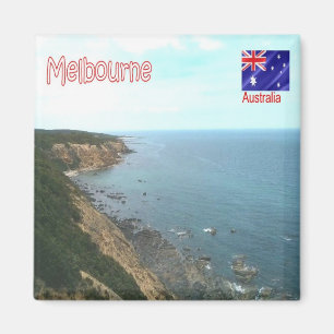 AU067 MELBOURNE, Australien, Ozeanien, Kühlschrank Magnet