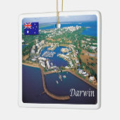 AU098 DARWIN, Australien, Ozeanien, Keramikornament (Links)
