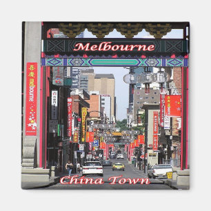 AU - Australien - Melbourne - China Magnet