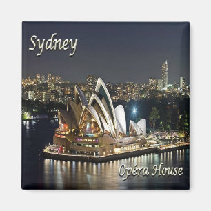 AU - Australien - Sydney - Opéra Magnet