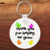 Au, Autismus Kinder danken Ihnen Schlüsselanhänger (Vorderseite)