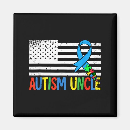 Au Awareness Au Onkel Magnet (Vorne)