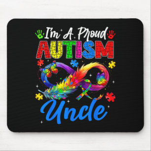 Au Bewusstsein Stolzer Onkel Schmetterlinge Famili Mousepad