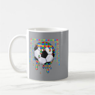 Au Bewusstseinstag Autistische Kinder Jungen Puzzl Kaffeetasse