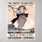 Au Bon Marche Poster (Vorne)