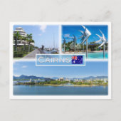 AU Cairns - Pier - Esplanade Lagoon Fish - Postkarte (Vorderseite)