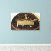 Au Gourmand', Geschäftszeichen für Corcellet Leinwanddruck (Insitu (Holzboden))