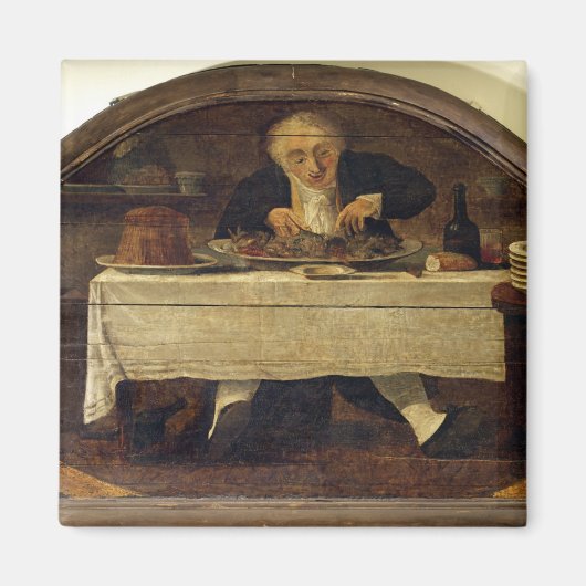 Au Gourmand', Geschäftszeichen für Corcellet Magnet (Vorne)