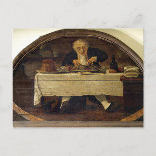 Au Gourmand', Geschäftszeichen für Corcellet Postkarte