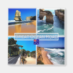 AU Great Ocean Road - Highways - Port Campbell - Magnet