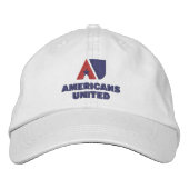 AU Logo Baseball Cap Bestickte Baseballkappe (Vorderseite)