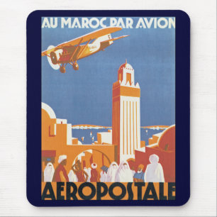 Au Maroc Gleichheit Avion Mousepad