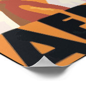 Au Maroc Par Avion Aeropostale, Vintag Poster (Ecke)