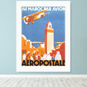 Au Maroc Par Avion - L Leinwanddruck (Insitu (Holzboden))