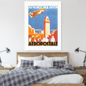 Au Maroc Par Avion Leinwanddruck (Insitu (Schlafzimmer))