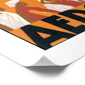 Au Maroc Par Avion Poster (Ecke)