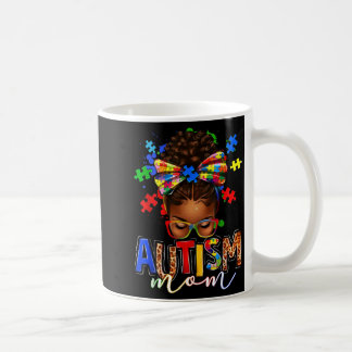 Au Mom Schwarze Frauen Au Bewusstsein Puzzle Kaffeetasse