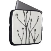 Au Naturel Botanical Print Laptopschutzhülle (Vorne Rechts)