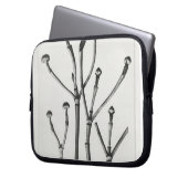 Au Naturel Botanical Print Laptopschutzhülle (Vorderseite Links)