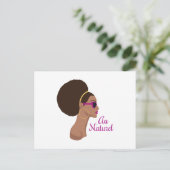 Au Naturel Postkarte (Stehend Vorderseite)