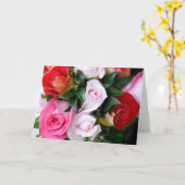 au Nom de la Rose Karte (Gelbe Blume)