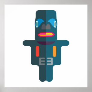 Aü-Om Clupkitz Offiziell Portrait Poster