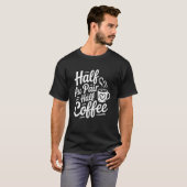 Au-Pair-Mädchen halb Kaffee halb Au-pair T-Shirt (Vorne ganz)