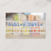 Au Pair-Visitenkarten Visitenkarte (Rückseite)