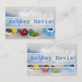 Au Pair-Visitenkarten Visitenkarte (Vorne/Hinten)