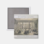 Au Pauvre Jacques: Die Fabric-Abteilung Magnet (Vorderseite/Rückseite)