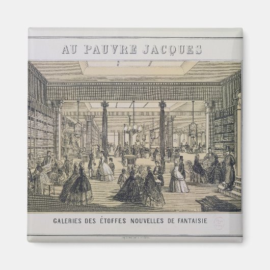Au Pauvre Jacques: Die Fabric-Abteilung Magnet (Vorne)